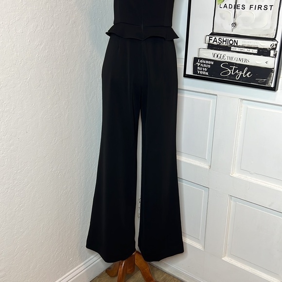 JayGodfrey Black Ruffled Strap Jumpsuit Size 0 - Picture 5 of 7
